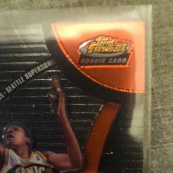 Kevin Durant 07-08 Topps Finest Rookie Seattle Supersonics Card - Picture 3 of 6